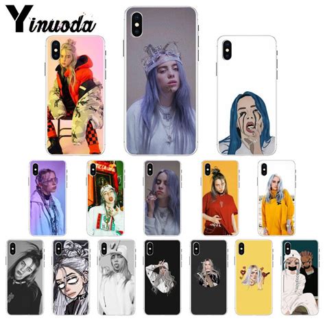 yinuoda billie eilish  girl tpu phone case cover shell  apple iphone       xs max