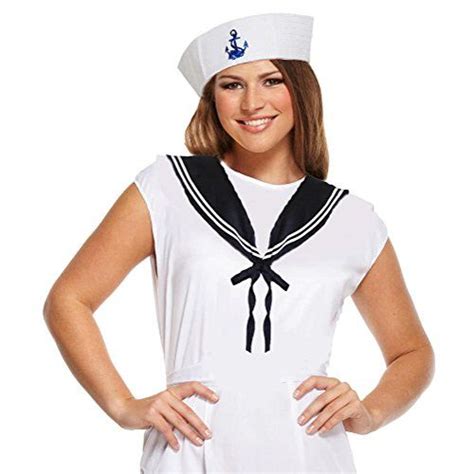 from 5 23 fancy dress sailors includes hat with embroidered anchor and
