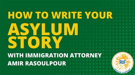 write  asylum story youtube