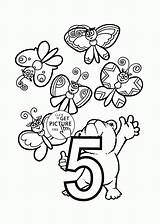 Counting Wuppsy Printables sketch template