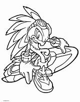 Sonic Coloring Pages Hedgehog Color sketch template