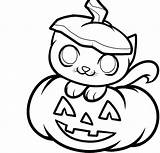Dovleac Colorat Planse Usoare Halloween sketch template