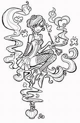 Genie Lilith Coloring Pages Lineart Color Adult Deviantart Wish Make Print Choose Board Markers Favourites Add sketch template