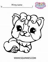 Coloring Pages Squinkies Colouring Printable Shopkins Route Sheets Cute Kids Animals Clipartmag Girls Lemonade Mat Pink Play Serving sketch template