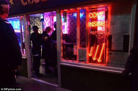 Hundreds Of Police Raid Brothels Sex Shops And Lap