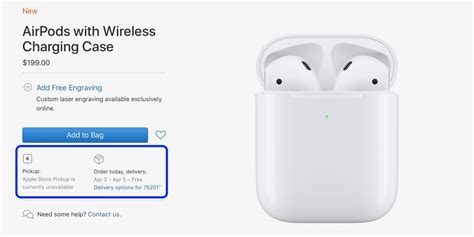 airpods   wireless charging case shipping slips  april   launch tomac