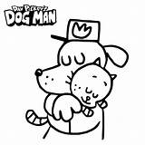 Dogman Petey Kid Pilkey Dav Fleas Coloringfolder Sheets sketch template
