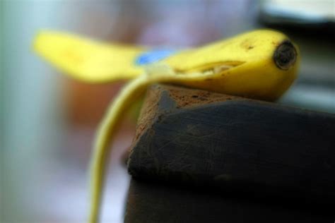 how to jerk off with banana peel demonstration video