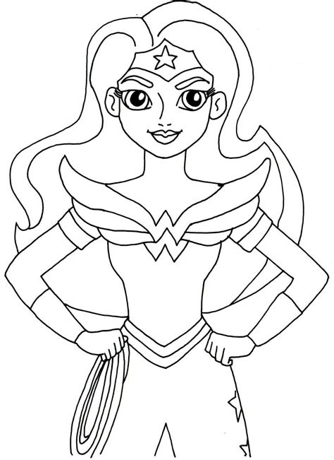 woman coloring pages  superhero coloring pages