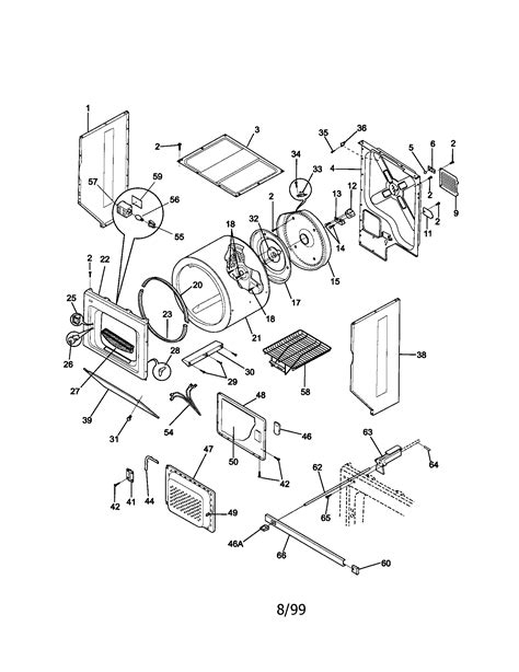 kenmore  dryer parts diagram  wiring diagram