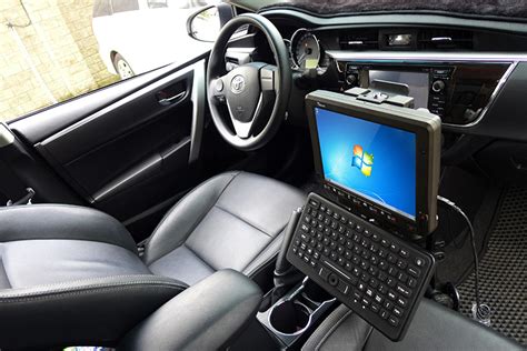 delivery van    car computer mount