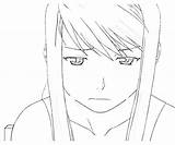 Winry Rockbell Fullmetal Alchemist Coloring Pages sketch template