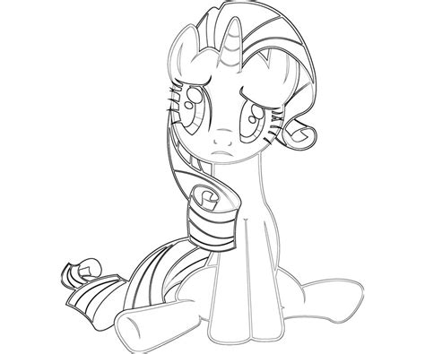 pony coloring pages rarity coloring home
