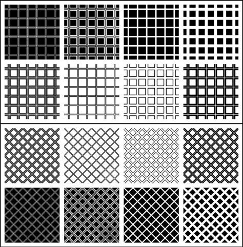 unrounded squares patterns  wuestenbrand  deviantart