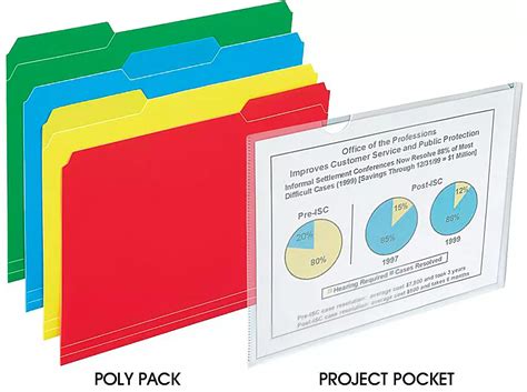 poly file folders  stock ulineca
