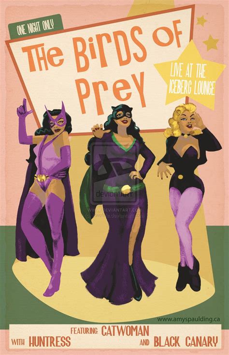 Birds Of Prey Featuring Catwoman By Aweme Marvel Dc