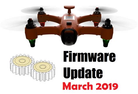 spry drone firmware update updated march  finish tackle
