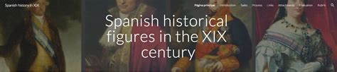 spanish historical figures   xix century webquest