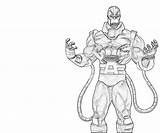 Apocalypse Character Coloring Pages Nintendo sketch template