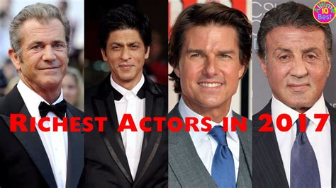 world top 10 richest actors in 2017 and their net worth