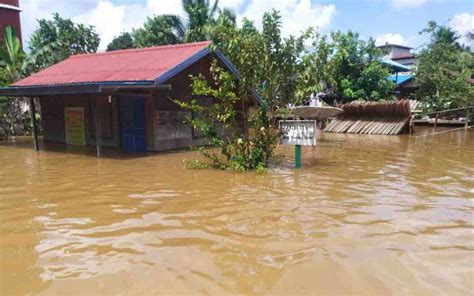 wilayah kecamatan sanaman mantikei kembali dilanda banjir