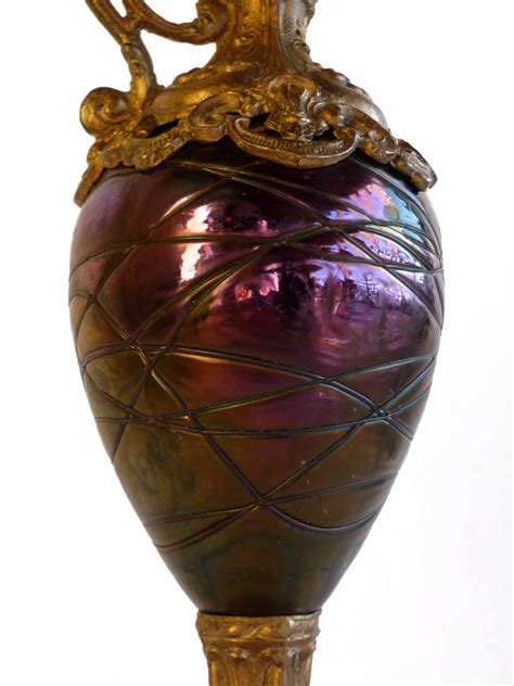 Austrian Art Nouveau Glass Vase From Loetz For Sale At Pamono
