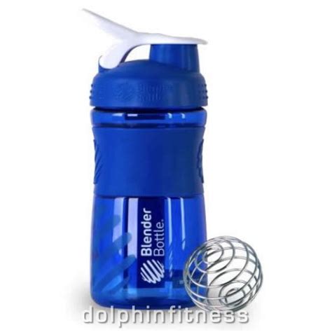 blender bottle sport mixer mini blue