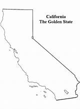 California Outline Map Coloring Kids Ca Maps Capital Blank State Clipart States Pages Color Regions Gif Cliparts Use Doodles Dough sketch template