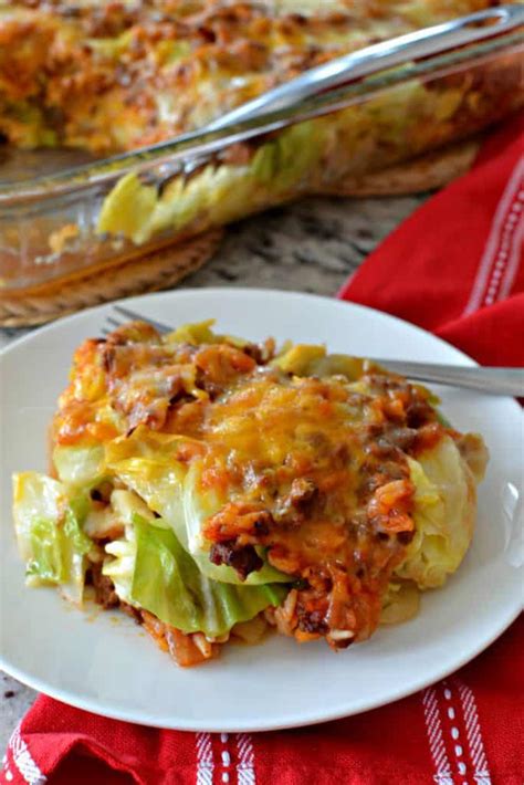 cabbage roll casserole deconstructed cabbage rolls