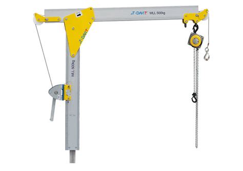 davit crane custom design lifting solution prolift handling