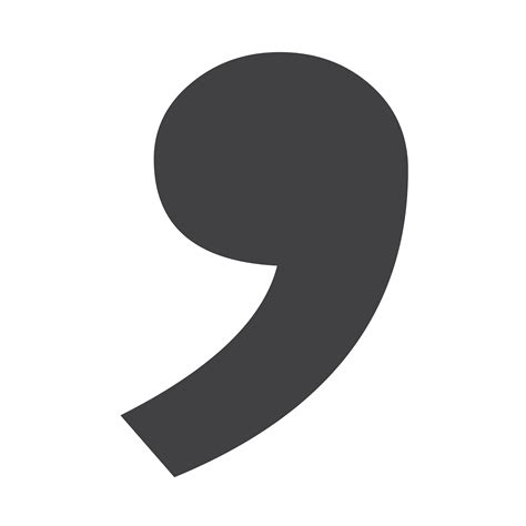comma icon symbol sign  vector art  vecteezy