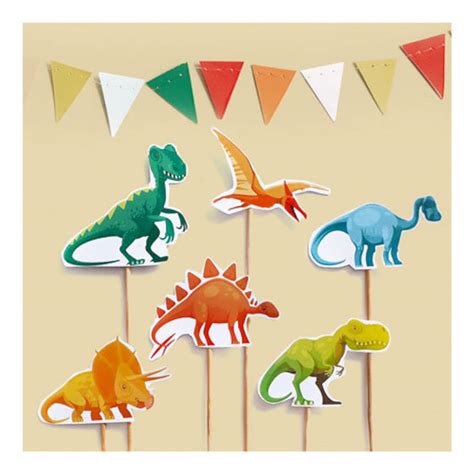 dinosaurs party cake toppers dinos cake topper dinosaurios etsy