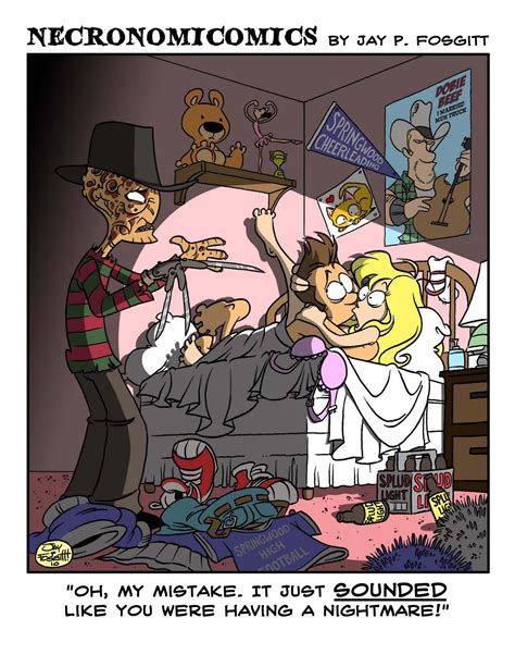 Funny Horror Comic Strip Horror Humor Pinterest Funny Funny
