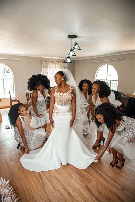 A Gorgeous Tswana Wedding With The Bride Dressed In Bmashilodesigns