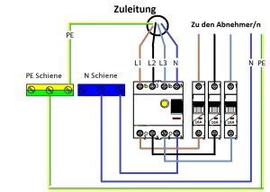 schaltplan fuer fi schutzschalter fi schutzschalter fehlerstromschutzschalter funktion