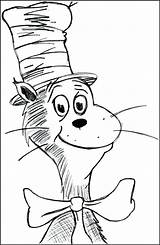Coloring Pages Seuss Dr Hat Cat Printable Sheets Color Print Ruku Sketch Sheet Drawing Book Preschool Printables Getdrawings Head Cheshire sketch template