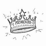 Princess Coronas Princesas Tiara Tiaras Desilusion Prinsessenkroon Kleurplaat Designlooter Momjunction sketch template