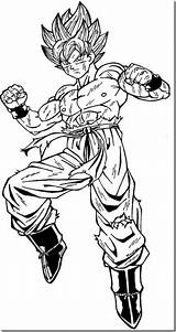 Kaioken sketch template