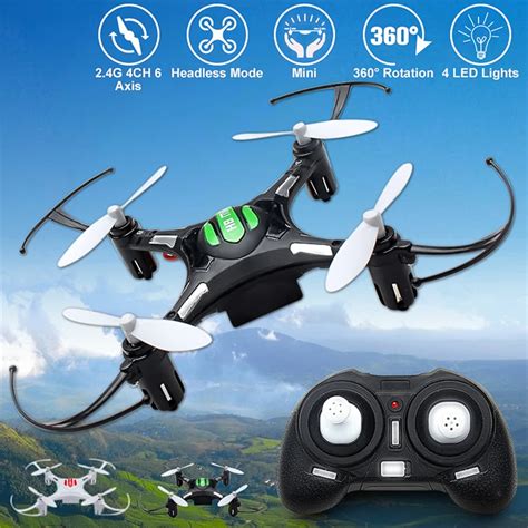 buy eachine  mini headless rc helicopter mode  ch  axle quadcopter rtf