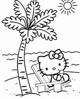 Coloring Pages Luau Kitty Hello Hawaiian Beach Summer Themed Printable Sheets Printables Print Kids Color Party Disney Getdrawings Library Clipart sketch template