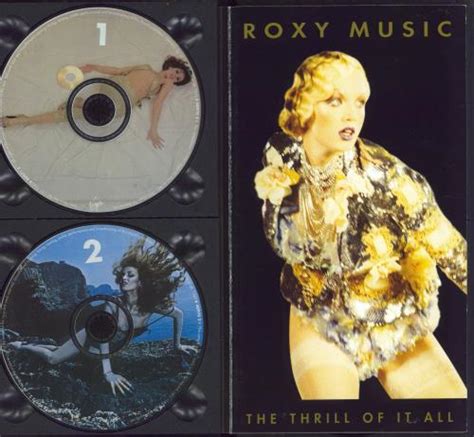 Roxy Music The Thrill Of It All Uk 4 Cd Album Set 55002