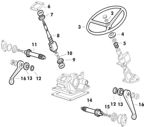 ford  tractor power steering diagram