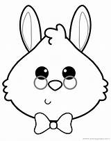Coloring Emojis Disney Pages Rabbit Emoji Disneyclips sketch template