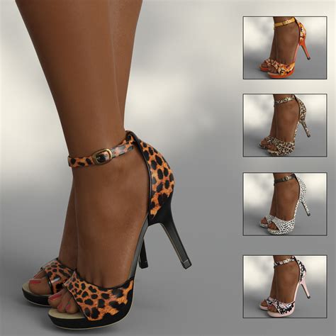 instyle lysithea shoes for genesis 8 and victoria 8 3d