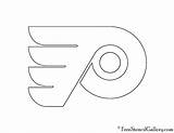 Philadelphia Nhl Freestencilgallery sketch template