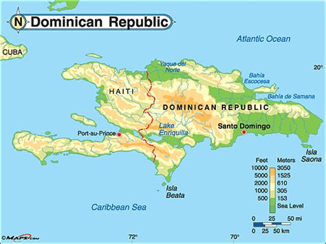 geographical info the beautiful dominican republic