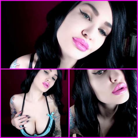 Clip Review Pink Lip Seduction Featuring Goddess Violet Doll Domme