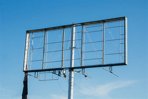 billboard frame  stock photo