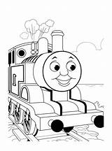 Thomas Coloring Friends Kids Pages Color Print Funny Printable sketch template