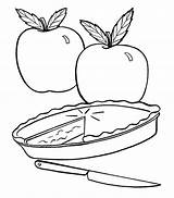 Torta Apples Maçã Deliciosa Gad Colorironline Daycare sketch template